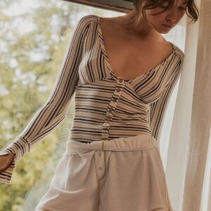 Free People Fire Bodysuit